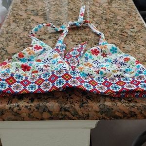 5/$25 Victoria's Secret Halter Red Tile Bikini Top LAST CHANCE